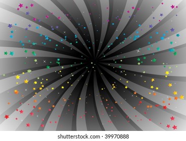 Starful  field over roundabout
