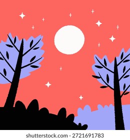 Stargazing Under the Night Sky