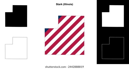 Stark County (Illinois) Übersicht Kartenset