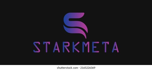 Starkmeta cryptocurrency Smeta token, Cryptocurrency logo on isolated background with text. Terra USD (UST) is 