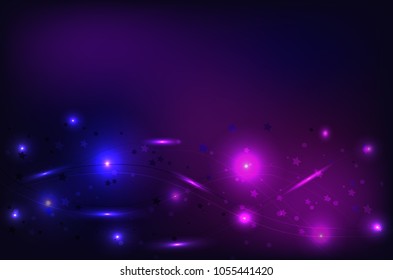 Starlight galaxy vector background illustration backdrop mobile wallpaper  