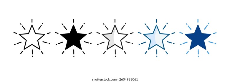 Starlight Icon Set Multiple Style Collection