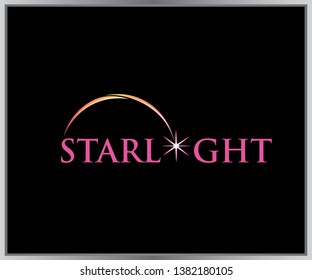 Starlight Logo Template. Abstract Star Icon