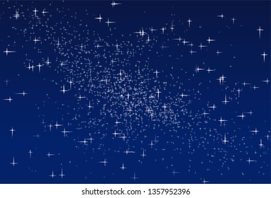 Starlight night background