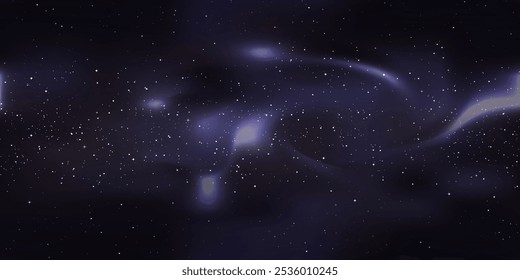 Starlight space seamless vector texture