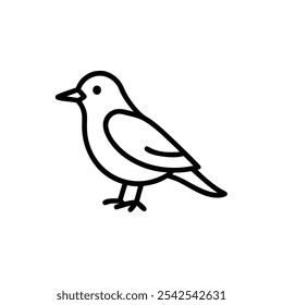 Estilo de Ilustración vectorial Starling Icon