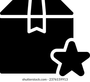 vector de ilustración de icono de glifo estelar