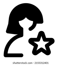 starred the for performance of the female user