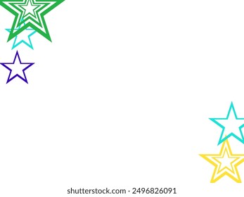 Starry background. Abstract brown and gray star confetti on a pale pink background.  Element for design. Suitable for drawing cards, cards, invitations, gifts.