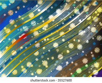 Starry background pattern