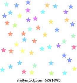 Starry Background Background Stars Vector Isolated Stock Vector ...