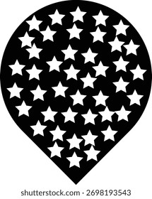 Starry Ballon illustration for illustrator file