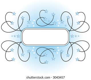 Starry banner