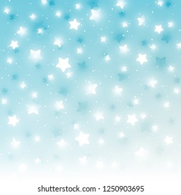 Starry bokeh background for Your design
