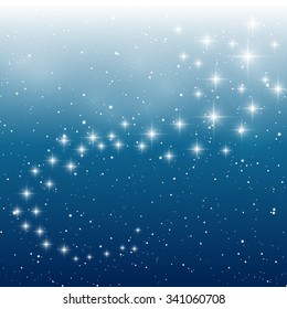 Starry light background for Your design