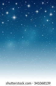 Starry light background for Your design