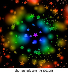 Starry magic background