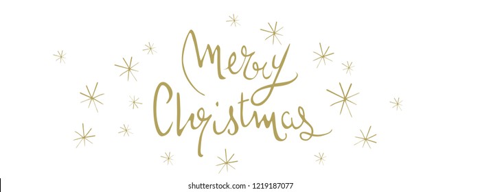 Starry Merry Christmas full vector large banner