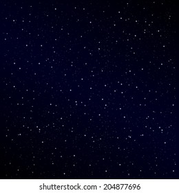 Starry night background