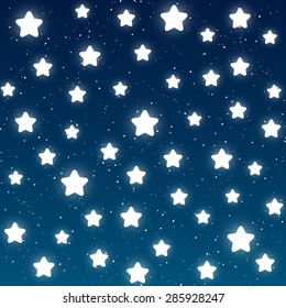 Starry night background for Your design