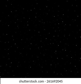 Starry night seamless pattern