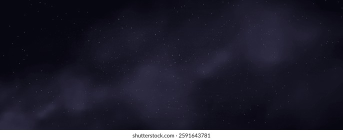 Starry night sky with astrological constellations. Space stars background.Space nebula and glittering stardust.