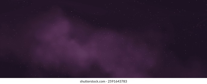 Starry night sky with astrological constellations. Space stars background.Space nebula and glittering stardust.