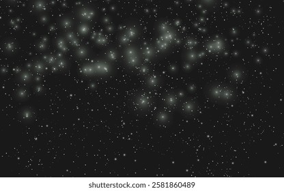 Starry night sky backdrop with glowing stars, perfect for galaxy-themed designs, space projects, or dreamy visuals.