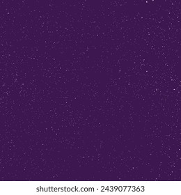 Starry night sky, background with snow.