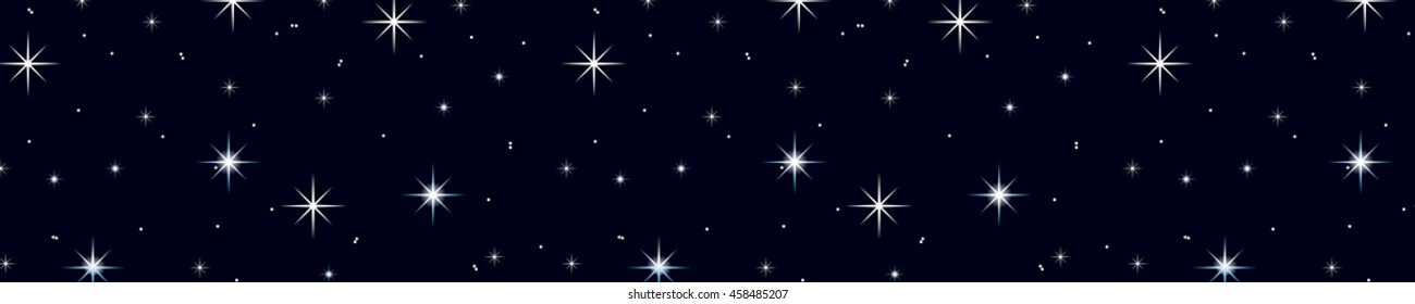 starry night sky. decorations for the kitchen