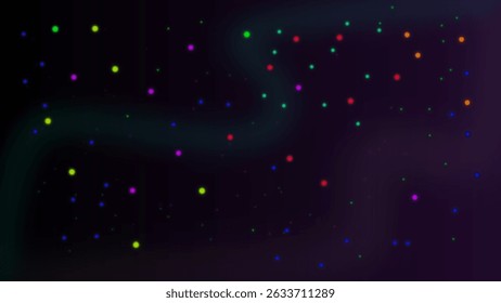 Starry Night Sky with Dreamy Colors