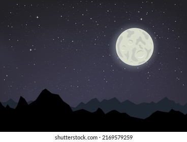 27,273 Moonlight mountains Images, Stock Photos & Vectors | Shutterstock