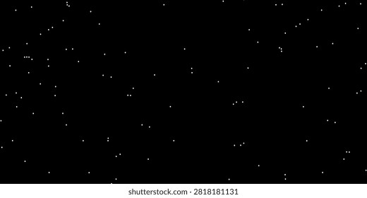 Starry Night Sky With Scattered Distant Stars On Black Background Cosmic Space Texture,abstract