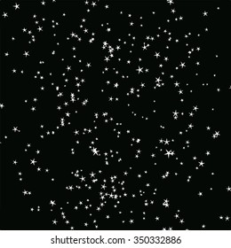 Starry night sky. Stars, sky, night.