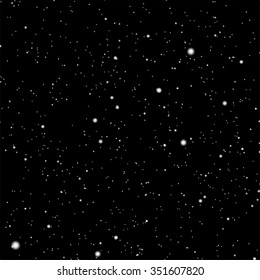 Starry night sky. Stars, sky, night.