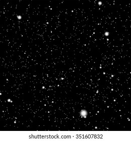 Starry night sky. Stars, sky, night.