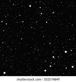 Starry night sky. Stars, sky, night.