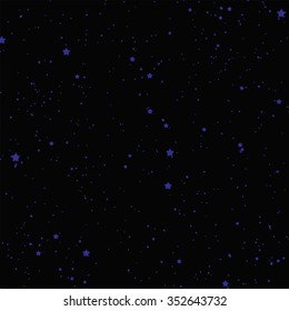 Starry night sky. Stars, sky, night.