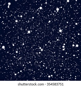 Starry night sky. Stars, sky, night.