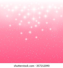 Starry pink background for Your design