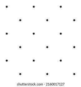 Starry repeatable, seamless pattern. Star background vector