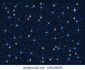 Starry sky background