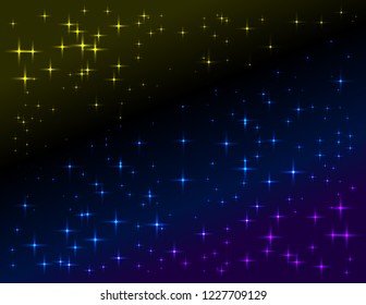 Starry sky background