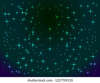 Starry sky background