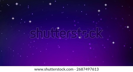 Starry sky background. Many bright stars and cloudless calm clear night sky. 