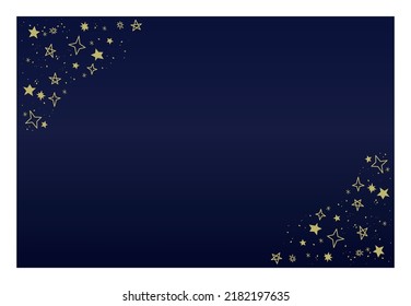 Starry sky background material illustration