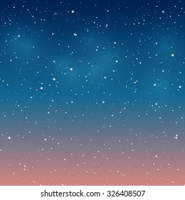 Starry sky background for Your design