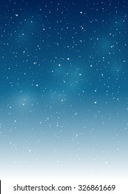 Starry sky background for Your design