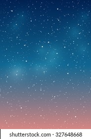 Starry sky background for Your design