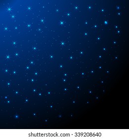 starry sky background.Starry sky. Shine stars. Space galaxy